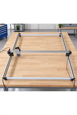 160 Watt Lazer Yazıcı / Markalayıcı / Kesici 100x80