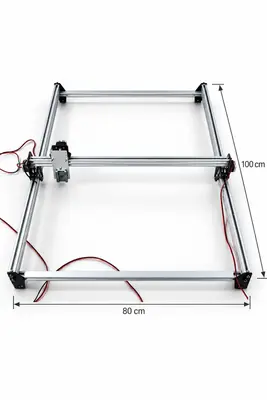 160 Watt Lazer Yazıcı / Markalayıcı / Kesici 100x80 cm
